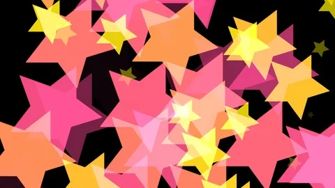 Black background with moving stars Stock Footage 112904890
