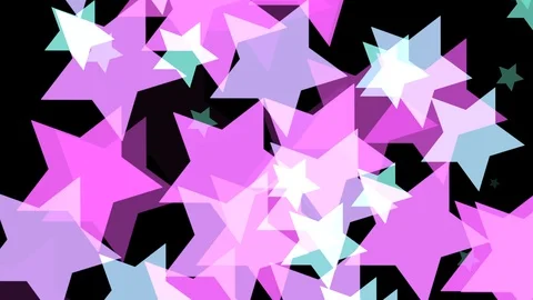 Black background with moving stars Stock Footage 112910228