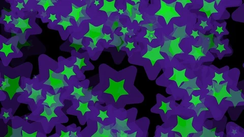 Black background with moving stars Video stock 113534200