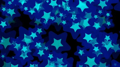 Black background with moving stars Video stock 113534677
