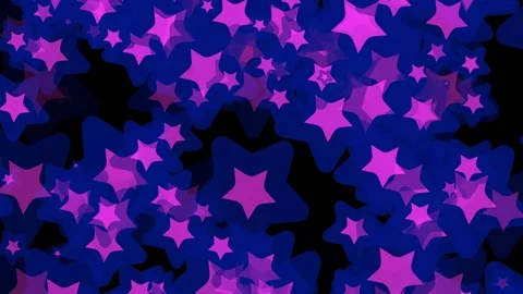 Black background with moving stars Video stock 113535743