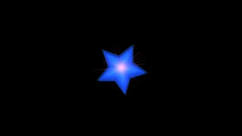 Black background with moving stars Stock Footage 120158786
