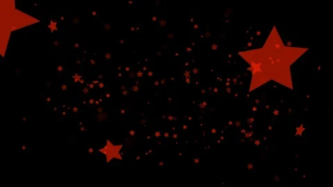 Black background with moving stars Stock Footage 122551864