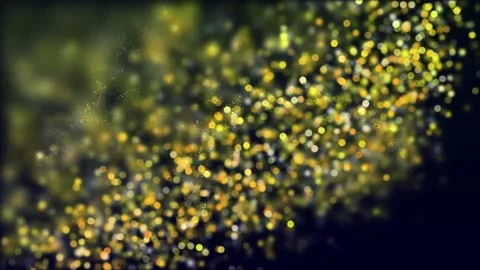 Black Background Multiple Colors particle moving Motion Graphics Animated Ba Stock Footage 186205212