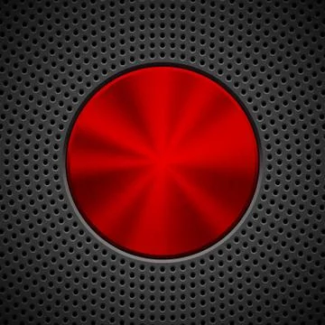 Black Background with Perforated Pattern Stock Illustration