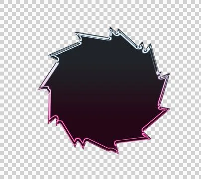 Black background with pink and white cursive ribbon and bow transparent Stock-Illustration