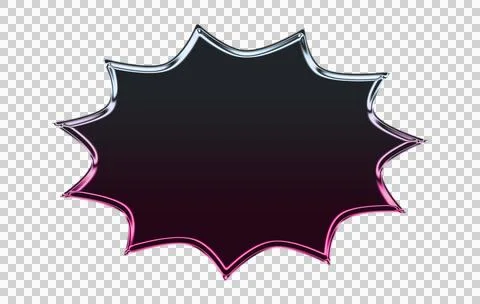Black background with pink and white abstract swirls and waves transparent Stock Illustration