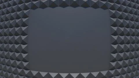 Black background with piramide pattern Stock Illustration