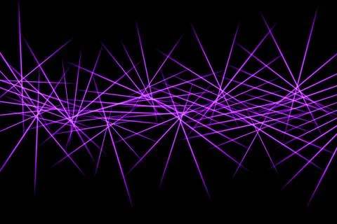 Black background with purple abstract pattern Stock Illustration