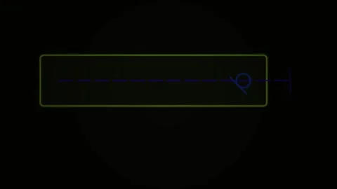 Black background with rectangle frame. Video stock 335104547