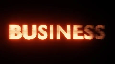 A black background with a red light in the middle Stock Footage 309923441