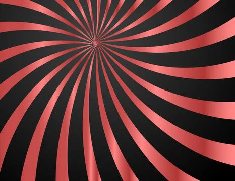 Black background with red shapes Stock Illustration