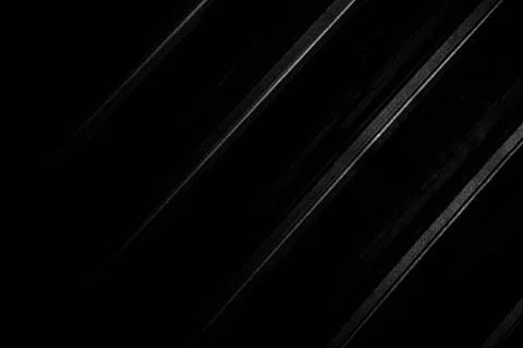 .Black background with reflective strips, multi-line shadows, beautiful shado Stock Photos