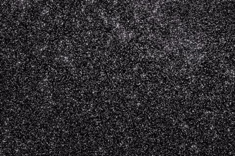 Black background with silver glitters Foto stock