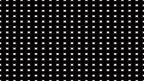 Black background with small white and red dotted pattern Stock Illustration