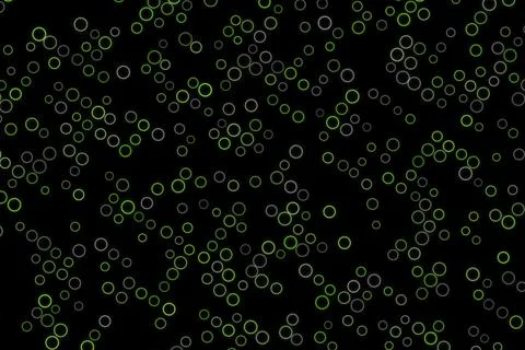 Black background with small white circle patterns Ilustración de archivo