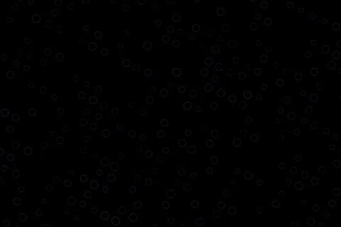 Black background with small white circles pattern Stock Illustration