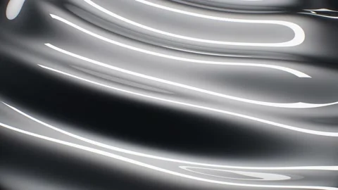 Black Background Smoothly Waves Flowing animation Stock Footage 148275466