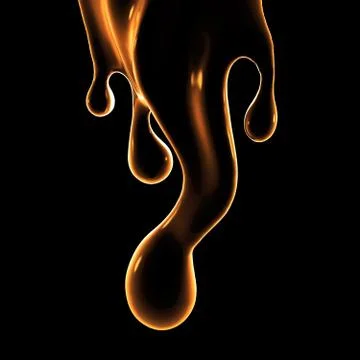 Black background with splash of liquid. 3d illustration, 3d rendering. Stock Illustration