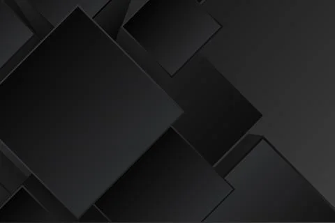 Black background in square style. vector illustration Stock Illustration