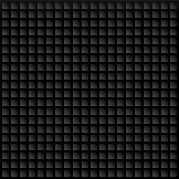 Black background with squares, vector geometric pattern Stock Illustration
