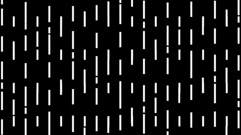 Black background with staggered lines, seamless looping. Stock Footage 286416181