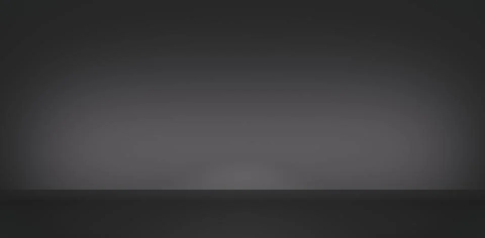 Black Background studio . Studio backdrop wallpaper inside room. Abstract dar Stock Photos