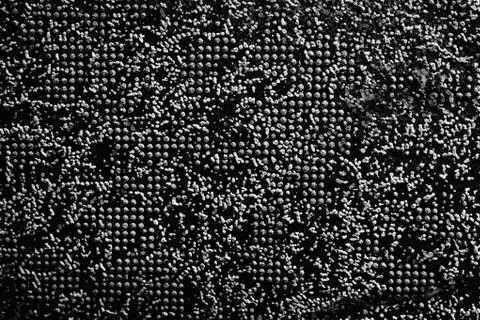 Black background, textures, dots, Stock Photos