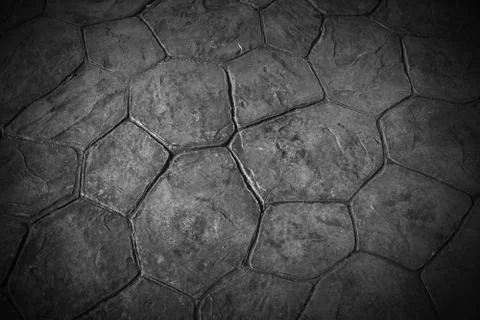 Black background tile texture stone nature strong space for text and message  Stock Photos