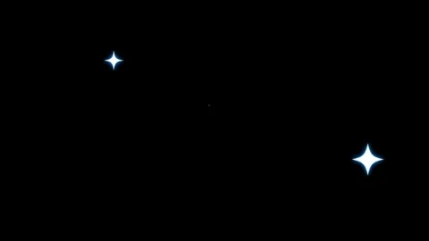 Black background of twinkling star Stock Footage 295984497