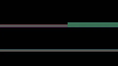 Black background with vhs style and vertical line noise Stock Footage 142745064