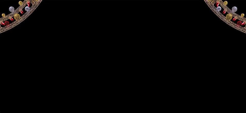 Black background wallpaper pattern concept with symmetry frame festive elemen 스톡 사진