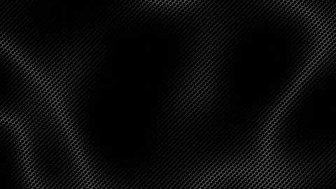 Black background with wavy colored iron mesh texture. colored iron mesh Stock Footage 287986158
