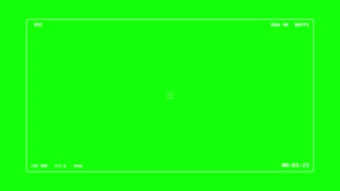 A black background with white circle on it and square is shown in the center Stock Footage 345496325
