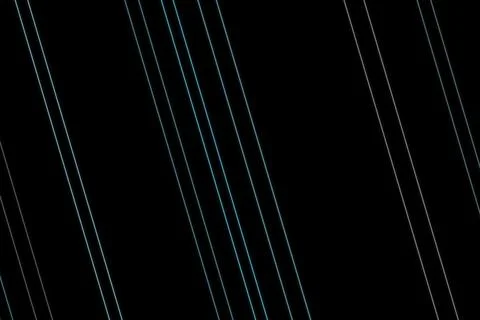 Black background with white curved lines creating a pattern Stock Illustration