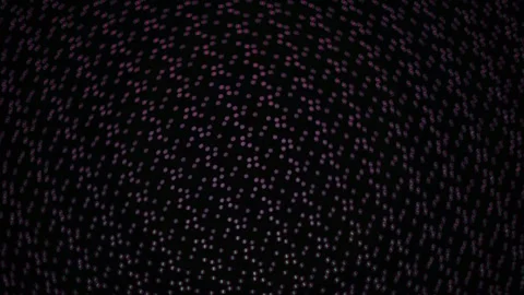 Black Background With White Dots Pattern. Stock Footage 334863826