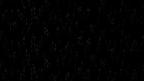 Black Background With White Noise Patterns. Stock Footage 334329880
