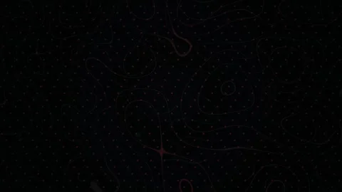 Black Background With White Noise Patterns. Stock Footage 334863801