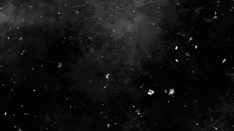 Black Background With White Specks Falling. Stock Footage 333520389