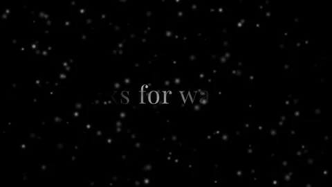 Black background with white specks. Video stock 336963529