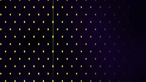 Black background with yellow white dots. Stock Footage 335348291