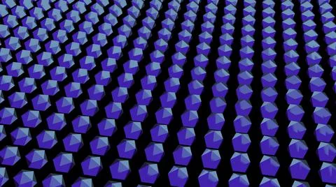 Black background.Design. Blue circles with sharp edges in abstraction transmit イラスト素材