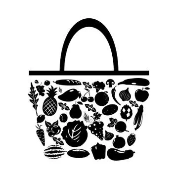 Black Bag Stock Illustration