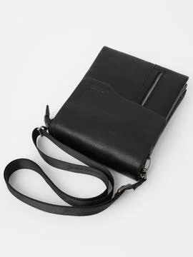 Black bag side profile alone Stock Photos