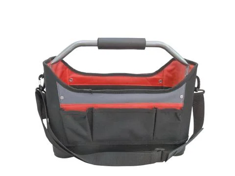 Black bag for tools Stock Photos