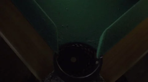 Black ball spins near socket 스톡 동영상 52080876