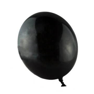 Black balloon Stock Photos