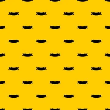 Black banner pattern vector Stock Illustration
