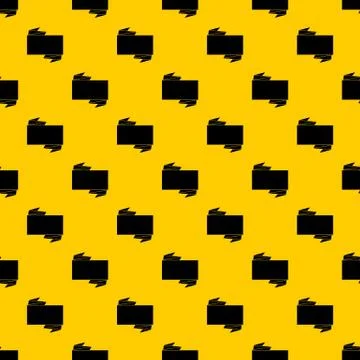 Black banner pattern vector Stock Illustration