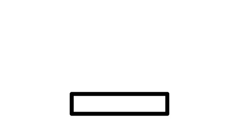 A black bar displaying three parallel lines on it. Video stock 334931140